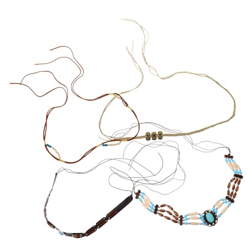 VALICLUD 4stücke Hut-dekorationsbänder Für Damen Und Herren Cowboyhut-bänder Verstellbare Strandhut-gurte Für Individuelle Designs Und Urlaubstrips Vielseitig Einsetzbar Für von VALICLUD