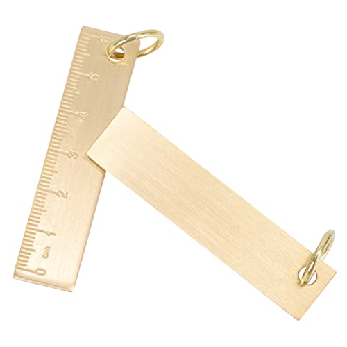 VALICLUD 4stücke Schlüsselanhänger Form Eines Messlineals Aus Hochwertigem Stilvolle Multifunktionale Dekoration Für Schlüssel Robust Langlebig Und Elegant Im Design von VALICLUD