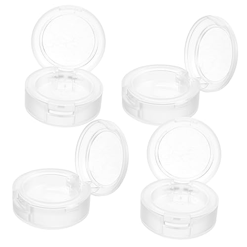 VALICLUD 4 Stück Lidschatten-Box Palette klein Auge leeres Lidschattenetui winzige Make-up-Behälter Make -up -Beispielbehälter leere Schminkpfannen Lidschattenpfannen Plastik von VALICLUD