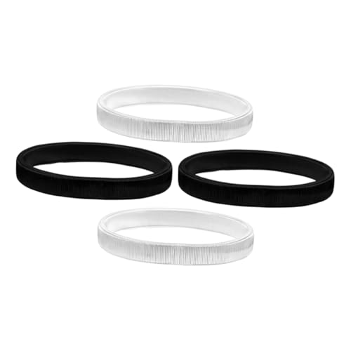 VALICLUD 4 Stück Modisches Frühlingsarmband Armbänder Klobiges Ineinandergreifendes Armband Schlangenkette Mehrlagiges Armband Ärmelarmreif Ärmelarmband Elastische Hemdärmelbänder von VALICLUD