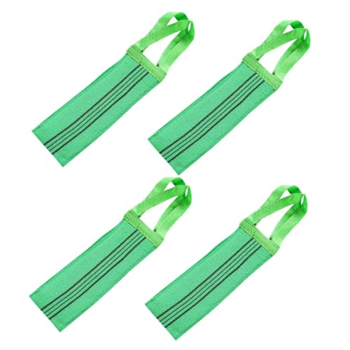 VALICLUD 4 Stück Peeling Badetuch Langes Dusch Handtuch Doppelseitig Sanftes Hautfreundliches Körper Peeling Tool für Männer und Frauen Vielseitig zum Reinigen und Peelen Praktische von VALICLUD