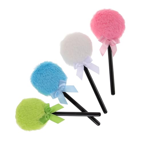 VALICLUD 4 Stück Puderquaste weiche flauschige für großer, flauschiger Hauch weicher Körperpuff Körperpulver für Frauen abstauben Körper puff Puder Puff Make -up Powder Puff Plüsch von VALICLUD