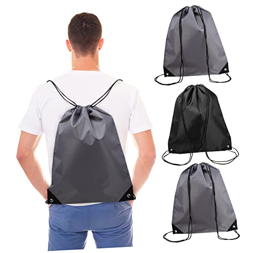 VALICLUD 4stücke Turnbeutel Mit Kordelzug Große Kapazität Aufbewahrungsbeutel Rucksack Mit Kordelzug Umhängetasche Sportbeutel Für Fitnessstudio Wandern Camping Leicht Zu Reinigen von VALICLUD