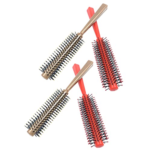 VALICLUD 4 Stück Runde Haar Styling Kämme Modische Massage Haarbürsten Für Salon Lockenwickler Haarkämme Für Frauen Männer Und Kinder Haarpflege Tools Für Glattes Und Lockiges Haar von VALICLUD