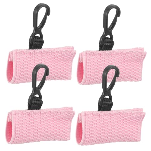 VALICLUD 4 Stück Schlüsselanhänger Lippenstifthalter Clip Modeaccessoire von VALICLUD