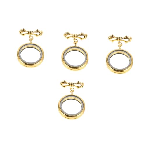 VALICLUD 4 Stück Schmetterling Kupferstift Schmuck-kaninchen Logo-puppe Schmuckpuppe Dekorative Brosche Brautjungfernbrosche Gedenkbrosche Schmuck Brosche Vintage Broschen Golden Legierung von VALICLUD