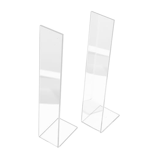 VALICLUD 4 Stück Schmuckständer Haarschmuck für Mädchen klare Haarspangen haarklammer aufbewahrung haarspangen halter -Organizer mit Ständer Plastik Transparent von VALICLUD