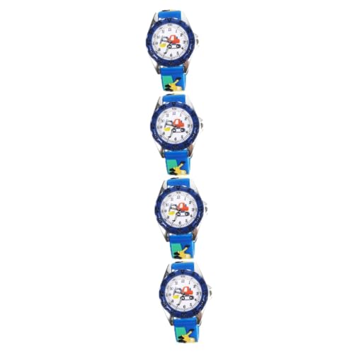 VALICLUD 4 Stück Silikonuhr für Kinder Kindergeschenk Armbanduhr für Kleinkinder Digitaluhr entzückende Kinderuhr süße Mädchenuhr Kleiner Junge Anschauen schmücken Student Edelstahl von VALICLUD