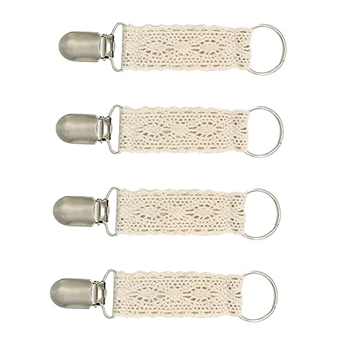 VALICLUD 4-teilige Hutclips Aus Spitze für Reisen Hutclip für Reisetaschen und Verschleißfest für Den Einsatz Im Freien und in Taschen von VALICLUD