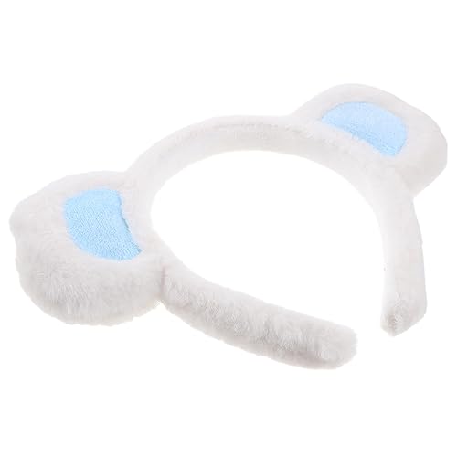 VALICLUD 4 Stück Damen Stirnbänder Bärenohren Cosplay Haarband für Partys Festival und Fotografie Weiche Plüsch Stirnbänder für Mädchen und von VALICLUD