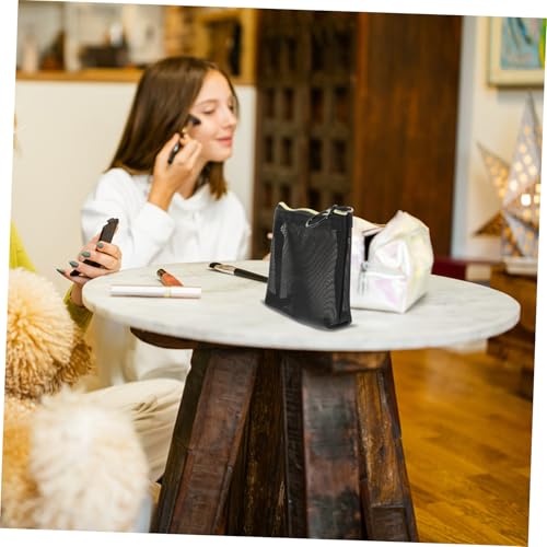 VALICLUD 4 Stück Teiliges Netzstoff Kosmetiktaschen Leicht und Langlebig Praktische Reise waschtasche für Damen Atmungsaktive Makeup Organizer Taschen für Unterwegs von VALICLUD