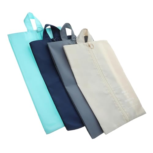 VALICLUD 4 Stück Teiliges Schuhbeutel Reise aus Wasserabweisendem Nylon Tragbare Schuhaufbewahrungstaschen für Herren Multifunktionale Schuhorganizer zum Schutz vor Staub und Kratzern Beim von VALICLUD