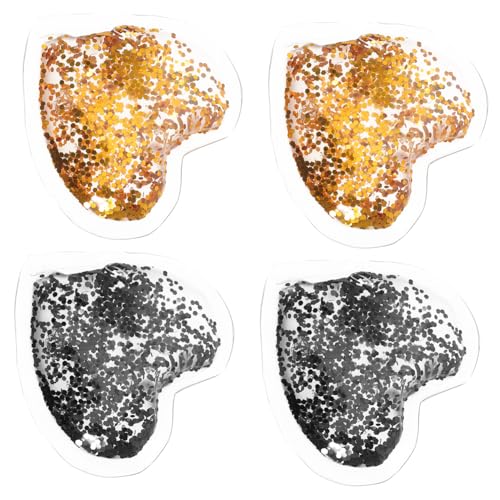 VALICLUD 4 Stück Unter dem Augenpolster Patch unter Augenpads Gesichts- wiederverwendbar Augen-Gel-Pads Gel-Augenpflaster kühlendes Augenpad Kühlgele für die Augen Augenkühlpflaster PVC von VALICLUD