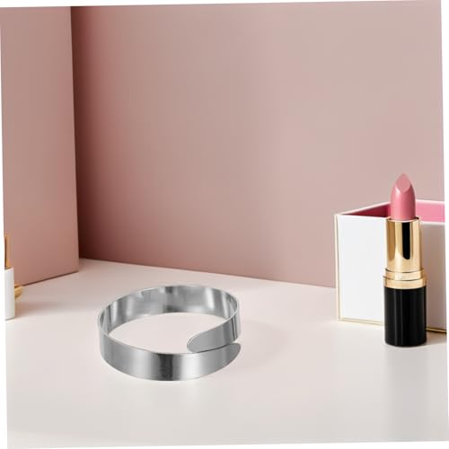 VALICLUD 4 Stück Verstellbare Armreife Langlebiger Legierung Glatte Oberfläche Geometrisches Design Minimalistischer Oberarm Bangle für Damen Modisches Schmuck von VALICLUD