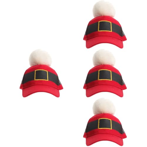 VALICLUD 4 Stück Weihnachts-Baseballmütze weihnachtsmütze weihnachtsverkleidung weihnachtsmätze Wichtelmützen für Erwachsene Weihnachtsmannmütze rote Baseballmütze Hut für Weihnachten Nylon VALICLUD 4 Stück Weihnachts-Baseballmütze weihnachtsmütze weihnachtsverkleidung weihnachtsmätze Wichtelmützen für Erwachsene Weihnachtsmannmütze rote Baseballmütze Hut für Weihnachten Nylon von VALICLUD