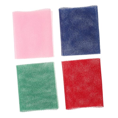 VALICLUD 4 Teiliges Badetuch Artefakt Waschlappen Entfernung Damen Peeling Dusche Körper Mikrofaser Therapeutisches Peeling Sauberes Peeling Badezimmer Für Erwachsene Extra von VALICLUD