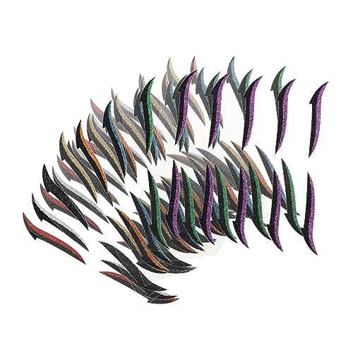 VALICLUD 40 Paare Doppelte Lidaufkleber Wiederverwendbare Eyeliner Aufkleber für Schnelles Make Up für Katzenaugen Look Freunden von VALICLUD