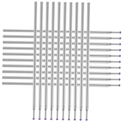 VALICLUD 40 Stck Teiliges Tattoo Stift Nachfüllset Metallmine Langlebig Präzise Linienführung Hautmarker Tattoo Zubehör für Anfänger und Profis in Blau von VALICLUD