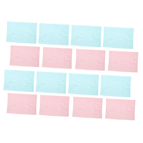 VALICLUD 40 Stück Teiliges Einweg Tattoo Tischdecken Wasserdichte Tattoomatte mit Dreilagiger PE Membran und Saugfähigem Papier Schützende Arbeitsflächendecke für Tattoo Studio Rosa Blaue von VALICLUD