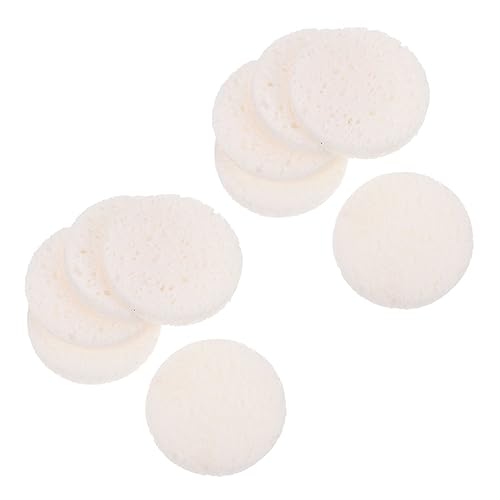 VALICLUD 40 Stücke Make Up Pads Gesichtsreinigungspads Sanfte Kosmetikquasten für Damen Abgerundete Make Up Quaste für Zuhause und Salon von VALICLUD