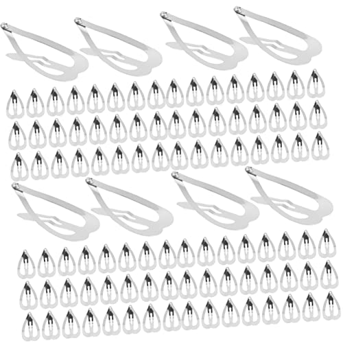 VALICLUD 400 Stk DIY-Liebes-BB-Clip dekorative Haarspangen Haarnadel Hochzeitsdekoration Haarspangen für Frauen Haarspangen für Mädchen dicht schmücken Seitenclip Haarschmuck Fräulein Knopf von VALICLUD