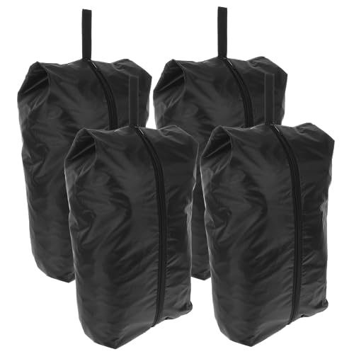 VALICLUD 4er Set Reise Gepäck Organizer wasserdichte Kleidung Aufbewahrungstaschen Für Damen Und Herren Faltbare Packwürfel Mit Reißverschluss Für Koffer Und Rucksack 210D von VALICLUD