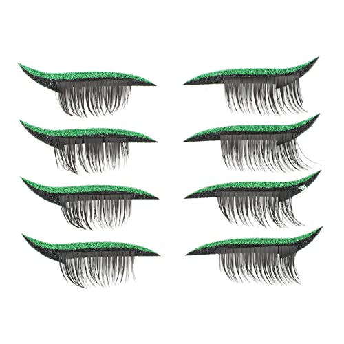 VALICLUD 4paare Wasserlinien Eyeliner Wimpernkleber Eyeliner Klebeband Aufkleber Für Frauen Männer Party Karneval Cosplay Halloween Geburtstag Make-up Blickfang von VALICLUD