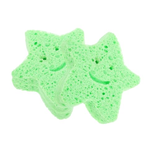 VALICLUD 4stücke Badeschwämme Stern Geformt Körperwaschschwamm Duschzubehör Baden Peeling Schwamm Für Junge Mädchen Und Erwachsene Zum Duschen Und Reisen Mit Leichtem Design von VALICLUD