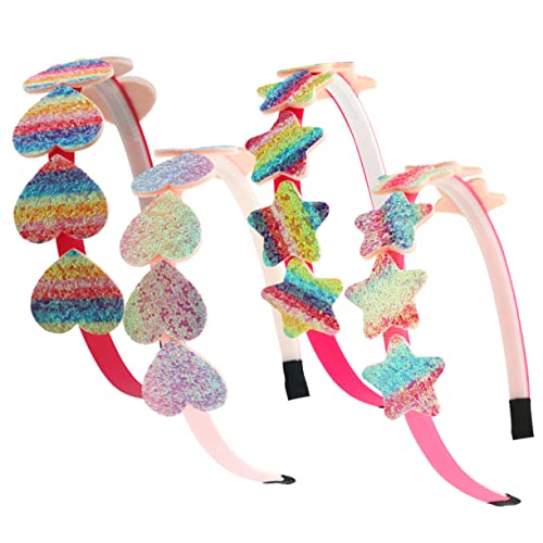 VALICLUD 4stücke Bunte Haarreifen Für Stilvolle Accessoires Für Partys Und Besondere Anlässe Wiederverwendbar Und Anwendung von VALICLUD