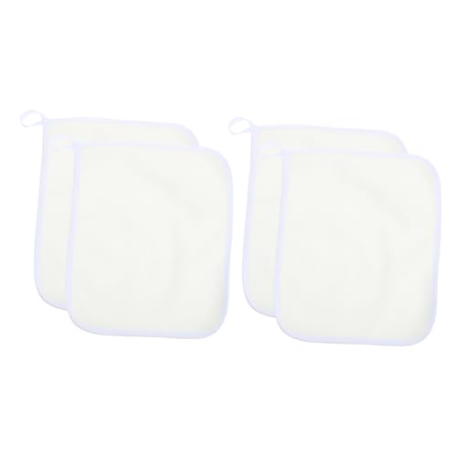 VALICLUD 4stücke Doppelseitiges Peeling-waschlappen Für Dusche Und Körper Sanft Gewebt Mit Rauem Peeling-seite Für Männer Und Frauen Beige von VALICLUD