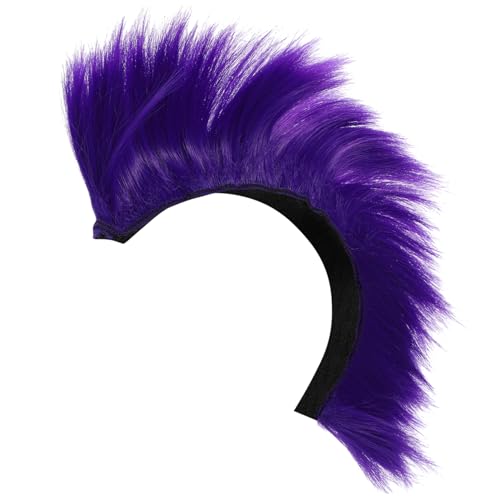 VALICLUD 4stücke Helmet Wig Dekoration Cosplay Haarstück Für Partys Feste Und Karneval Flexibel Und Komfortabel Für Erwachsene Hochwertige Und Sichere Materialien von VALICLUD