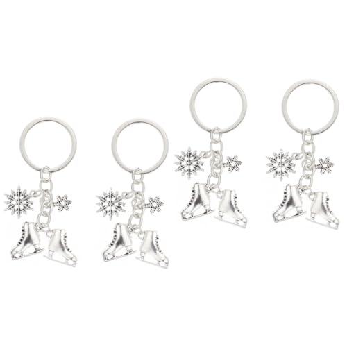 VALICLUD 4stücke Schlüsselanhänger Eislaufschuhe Für Taschen Dekoration Aus Leichtem Stilvolle Accessoires Für Rucksäcke Handtaschen Und Geldbörsen Einzigartig Und Praktisch von VALICLUD