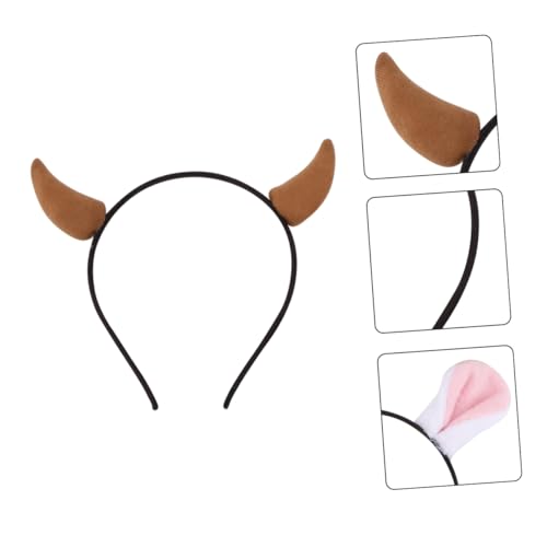 VALICLUD 4stücke Stirnband Geweih Haarband Weihnachts Kopfschmuck Horn Haarschmuck Für Junge Mädchen Junge Mädchen Foto Requisite Zubehör von VALICLUD