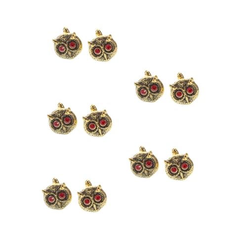 VALICLUD 5 Paare Manschettenknöpfe für französische Hemden herren hemd Manschettenknöpfe herren Anzug Accessoires Männer Legierung Golden von VALICLUD