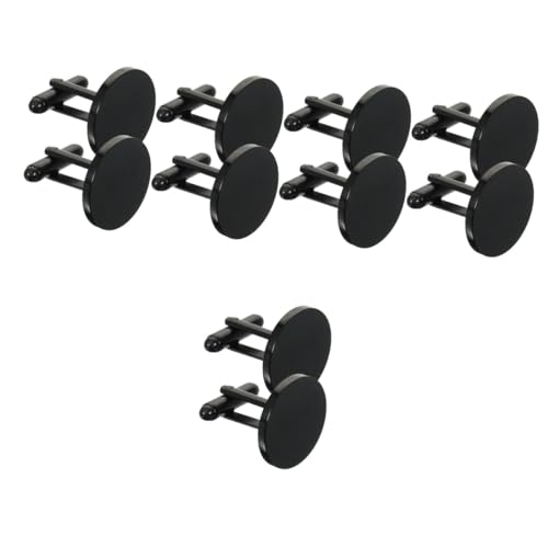 VALICLUD 5 Paare binden personalisiertes Paar Seidenkrawatte Krawattennadel Einstecktuch men accessories Herrenhemd Manschettenknöpfe Hemd-Manschettenknopf Nieten Rostfreier Stahl Black VALICLUD 5 Paare binden personalisiertes Paar Seidenkrawatte Krawattennadel Einstecktuch men accessories Herrenhemd Manschettenknöpfe Hemd-Manschettenknopf Nieten Rostfreier Stahl Black von VALICLUD