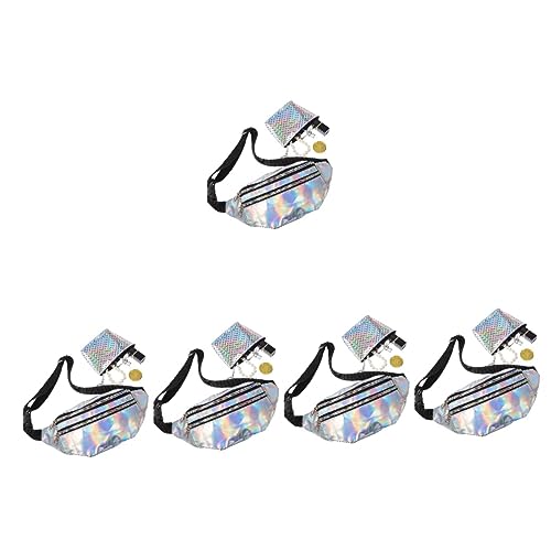 VALICLUD 5sätze Damen-gürteltasche Aus Für Outdoor-Sport Reise-hüfttasche Mit Münzfach Verstellbarer Bauchtasche Für Joggen Wandern Radfahren Schickes Accessoire Für Festivals Und von VALICLUD
