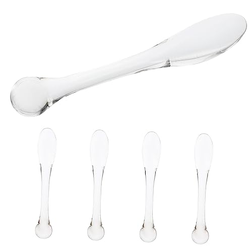 VALICLUD 5 Stück Augencreme Löffel Professionelle Augenmassage Applikatoren Aus Zinklegierung Für Tägliche Anwendung Zur Linderung Von Augenermüdung Schwellungen Und Augenringen von VALICLUD