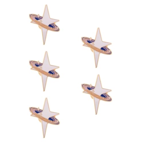 VALICLUD 5 Stück Brosche Mini Schaf Kabel Mond Pins Kit Kuscheltiere Ring Mini Zylinder Stirnband Füllung Reed Diffusor Sticks Tiere Mesh Screen Samt Pom Rote Zinklegierung von VALICLUD