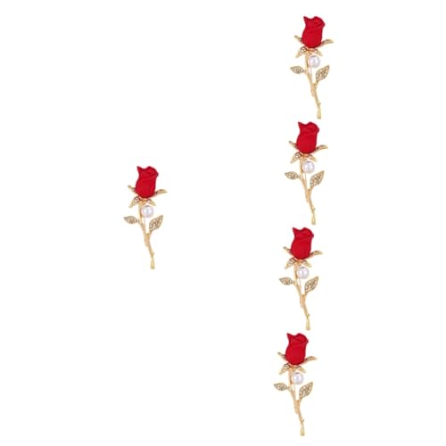VALICLUD 5 Stück Dekorationen Elegant Vintage Hochzeitsbrosche Valentinstag Anstecknadel Blume Broschen Für Frauen Rosen Zubehör Abschlussball Korsage Broschennadel Träne Mode Braut Metall VALICLUD 5 Stück Dekorationen Elegant Vintage Hochzeitsbrosche Valentinstag Anstecknadel Blume Broschen Für Frauen Rosen Zubehör Abschlussball Korsage Broschennadel Träne Mode Braut Metall von VALICLUD