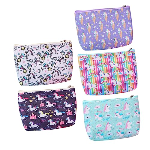 VALICLUD 5 Stück Einhorn Geldbörsen Mit Münzfach Wechselgeldbörse Für Damen Tasche Für Damen Kleine Geldbörsen Organizer Beutel Für Mädchen Für Kleine Geldbörsen Party Aufbewahrung VALICLUD 5 Stück Einhorn Geldbörsen Mit Münzfach Wechselgeldbörse Für Damen Tasche Für Damen Kleine Geldbörsen Organizer Beutel Für Mädchen Für Kleine Geldbörsen Party Aufbewahrung von VALICLUD