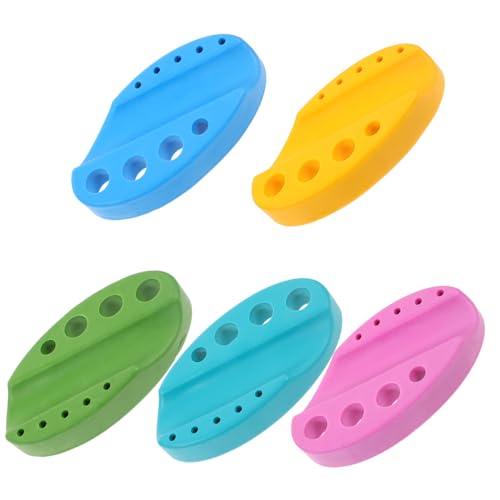 VALICLUD 5stücke Tattoo-tintenbecherhalter Aus Weichem Silikonmaterial Kompakt Und Tragbar Für Pigmenttinten Und Praktische Aufbewahrung von VALICLUD