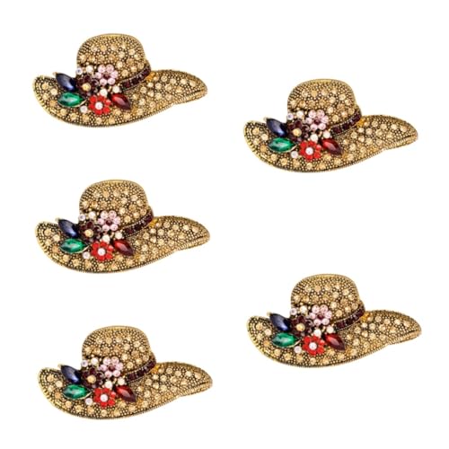 VALICLUD 5 Stück Hutbrosche Strass Anstecknadel Wäschenadel Vintage Schmuck Kleidungsnadel Hüte Boutonniere Anstecknadeln Anstecknadel Für Kleidung Damen Brosche Clips Modeschmuck VALICLUD 5 Stück Hutbrosche Strass Anstecknadel Wäschenadel Vintage Schmuck Kleidungsnadel Hüte Boutonniere Anstecknadeln Anstecknadel Für Kleidung Damen Brosche Clips Modeschmuck von VALICLUD