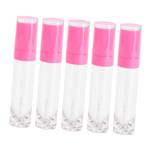 VALICLUD 5 Stück Leere Lippen Gloss Flasche Praktische Lip Gloss für Lippenöl Lippenfarbe und DIY Kosmetik für Reisen von VALICLUD
