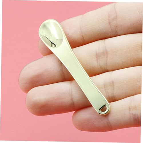 VALICLUD 5 Stück Mini Kosmetikspatel aus Robustem Kleine Kosmetikspatel für Gesichtspflege Wiederverwendbare Beauty Löffel Tragbar und Leicht für Cremes und Masken von VALICLUD