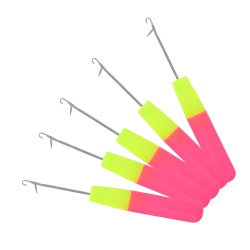 VALICLUD Strickwerkzeug Für Die Teppichherstellung Und 5-teiliges Häkelnadel-set Für Perücken Knüpfhaken Für Haare von VALICLUD