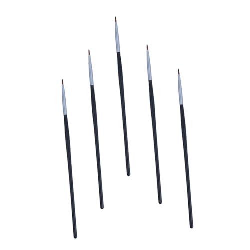 VALICLUD 5 Stück Präziser Teilig Eyeliner und Lippenpinsel Feiner Kosmetik Leicht Tragbar für Professionelle Schminkanwendung zu Hause und Unterwegs VALICLUD 5 Stück Präziser Teilig Eyeliner und Lippenpinsel Feiner Kosmetik Leicht Tragbar für Professionelle Schminkanwendung zu Hause und Unterwegs von VALICLUD