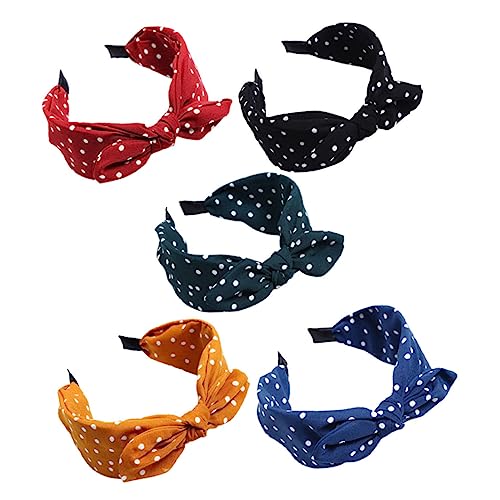 VALICLUD 5 Stück Teiliges Bow Knot Haarband mit Design für Dekorative Haarbänder für Partys von VALICLUD