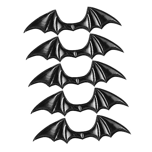 VALICLUD 5stücke Fledermaus Haarschmuck Für Halloween Diy Zubehör Haarband Accessoires Geeignet Für Partys Kostüme Und Cosplay Dekorationen von VALICLUD