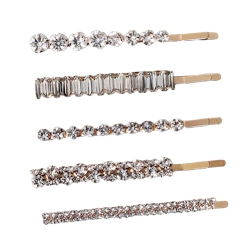 VALICLUD 5 Stück Teiliges Haarklammern mit Geometrischen aus Funkelnde Haarclips für Damen Eleganter Haarschmuck für Alltag und Festliche Anlässe von VALICLUD