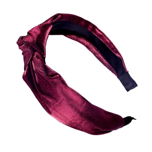 VALICLUD 5 Stück Teiliges Satin Stirnband Geknotet Breites Haarband Damen Haarreifen Waschbar Modisches Haarschmuck Zubehör für Alltag und Sport Zufällige Farbe Zufällige Farbe von VALICLUD